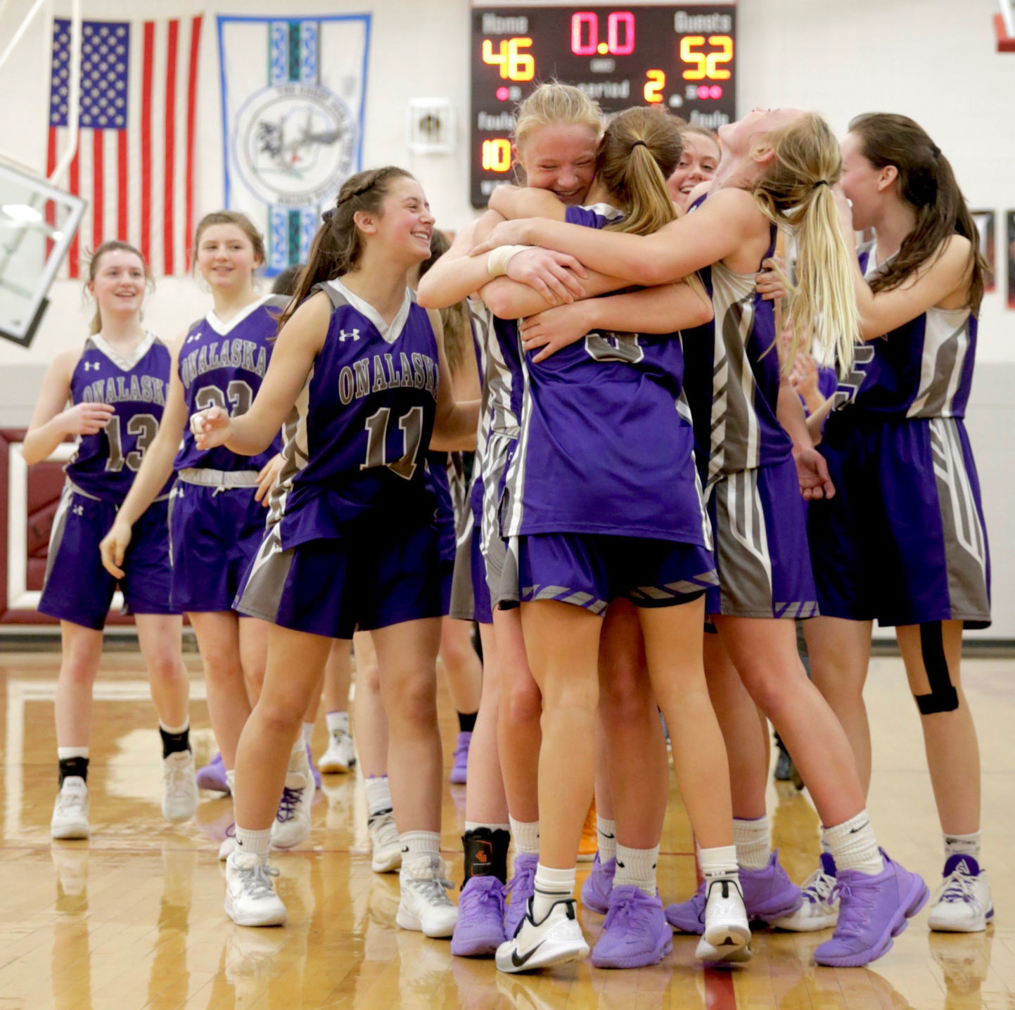 High school girls basketball - New Richmond vs Onalaska